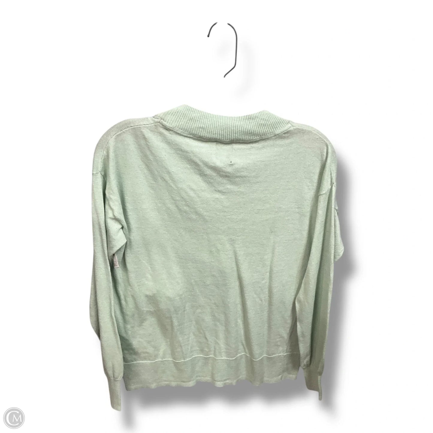 Top Long Sleeve By Gap In Green, Size: S