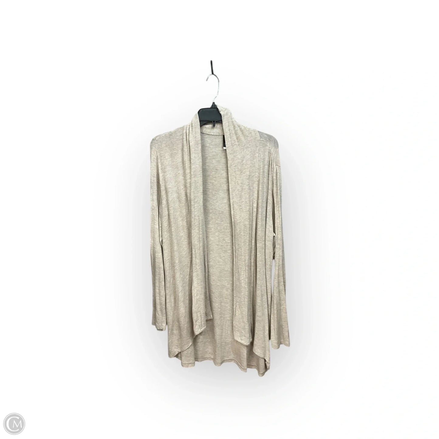Cardigan By Bobeau In Tan, Size: Xl