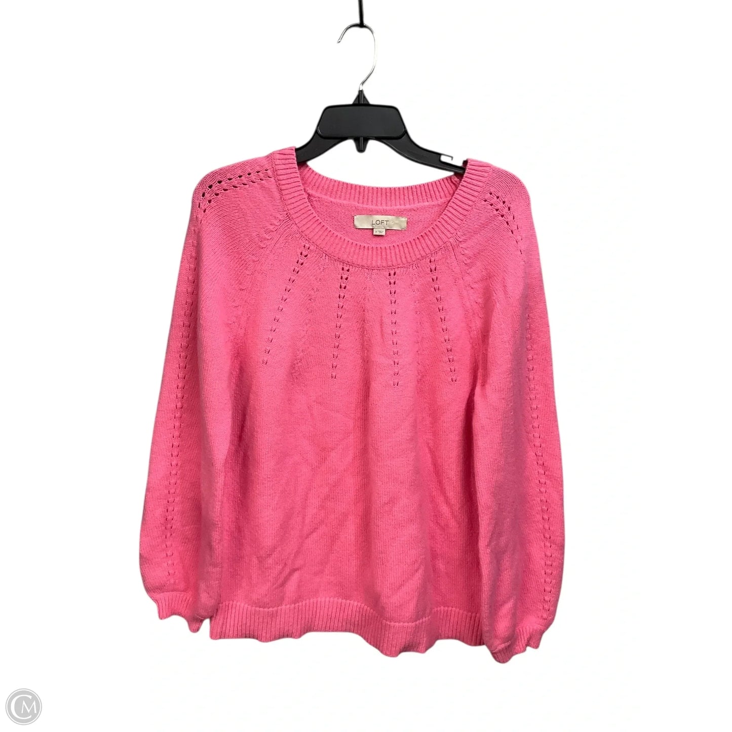 Sweater By Loft In Pink, Size: M