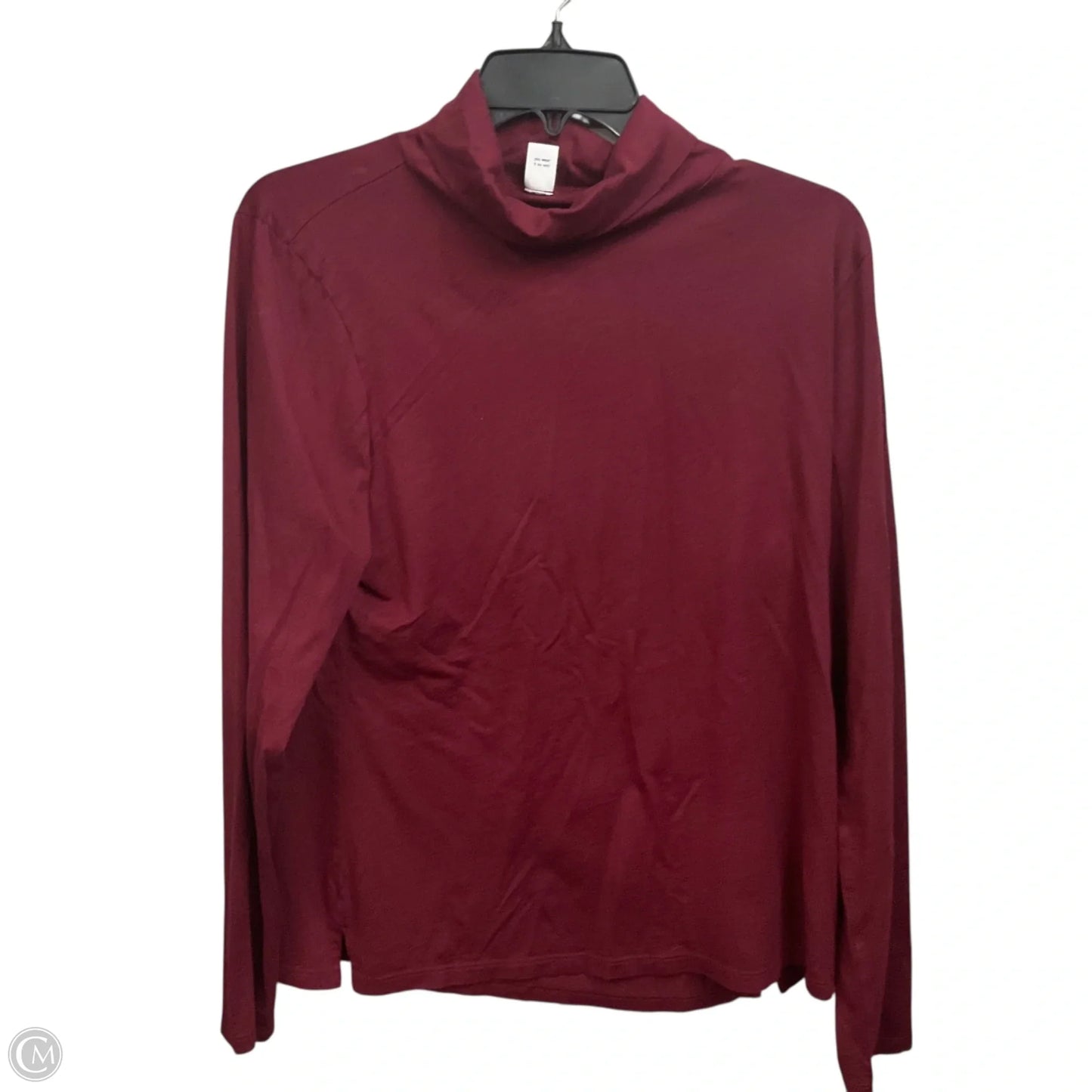 Top Long Sleeve By Old Navy In Maroon, Size: Xl