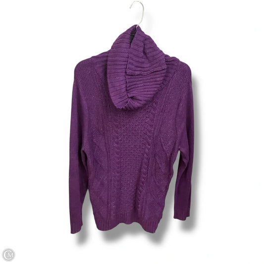 Sweater By New York And Co In Purple, Size: Xl