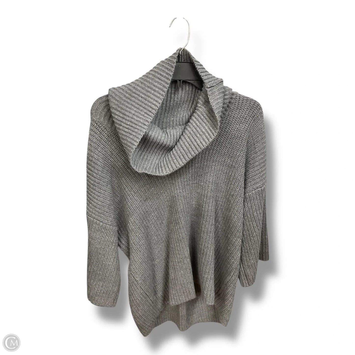 Sweater Short Sleeve By New York And Co In Grey, Size: Xl