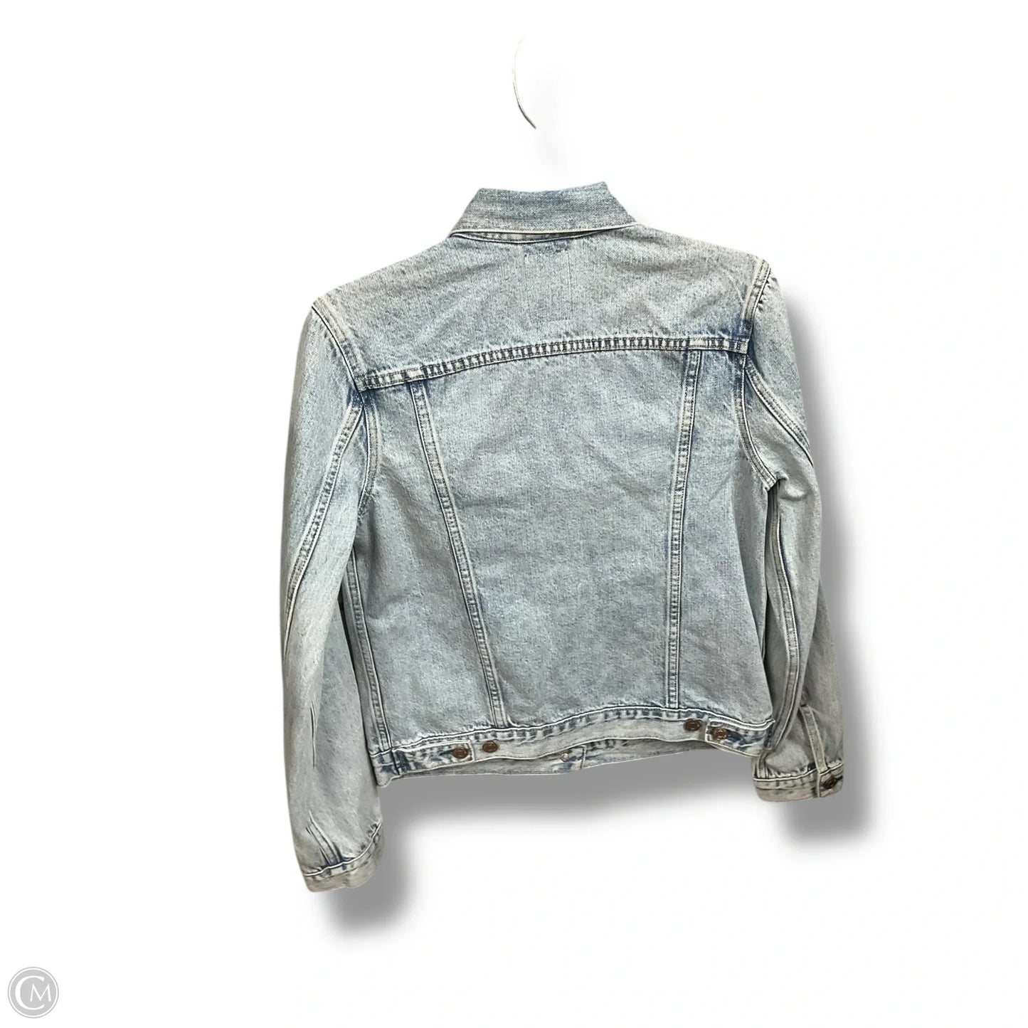 Jacket Denim By Gap In Blue Denim, Size: M