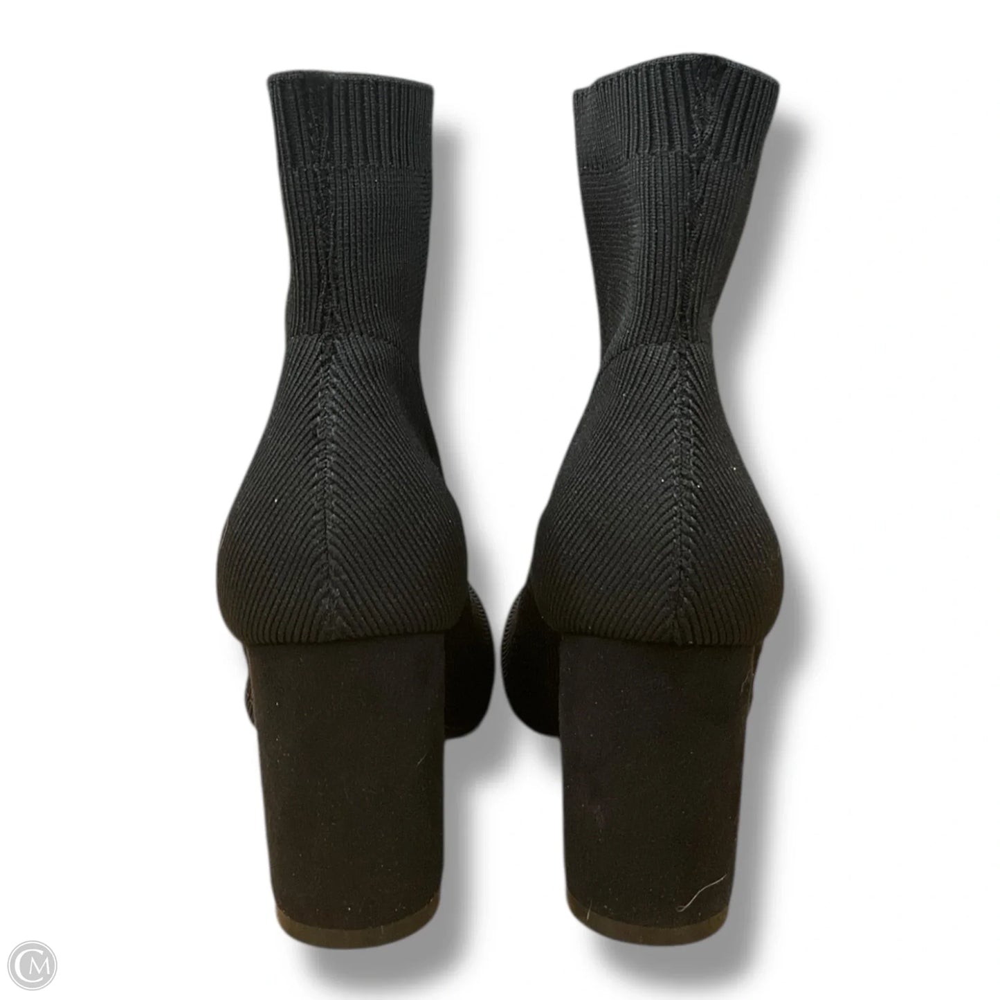 Boots Ankle Heels By Mia In Black, Size: 7