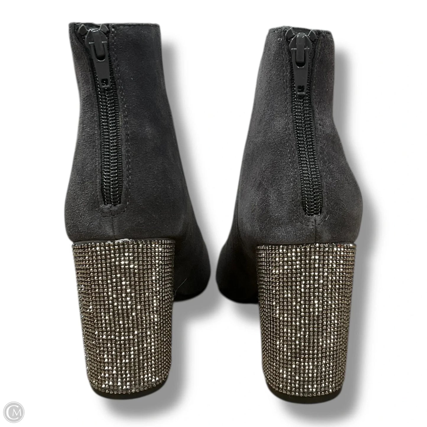Boots Ankle Heels By Kenneth Cole Reaction In Grey, Size: 7
