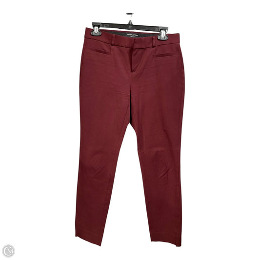 Pants Dress By Banana Republic In Maroon, Size: 2