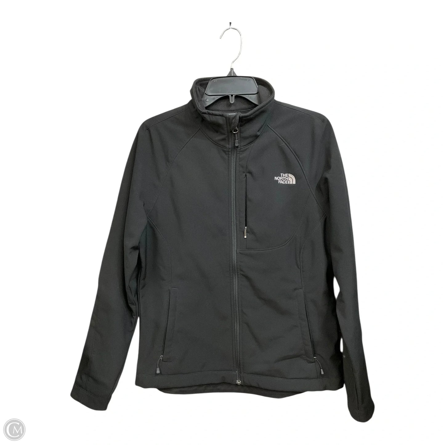 Athletic Jacket By The North Face In Black, Size: L