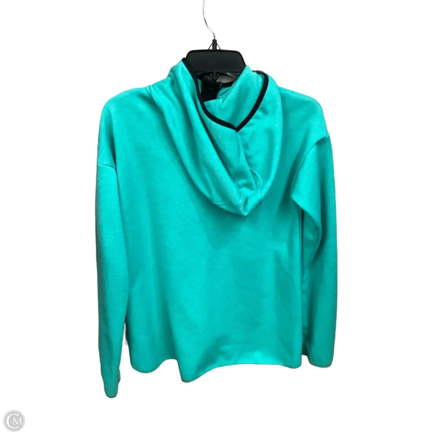 Athletic Jacket By Champion In Teal, Size: Xl