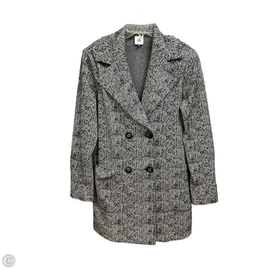 Coat Peacoat By Cabi In Black & White, Size: S