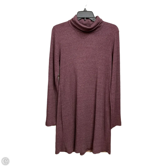 Dress Casual Midi By Michael Stars In Maroon, Size: M