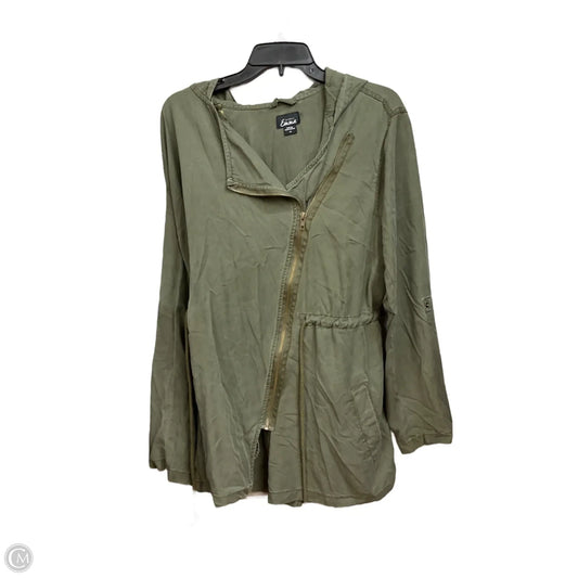 Jacket Other By Simply Emma In Green, Size: 1x