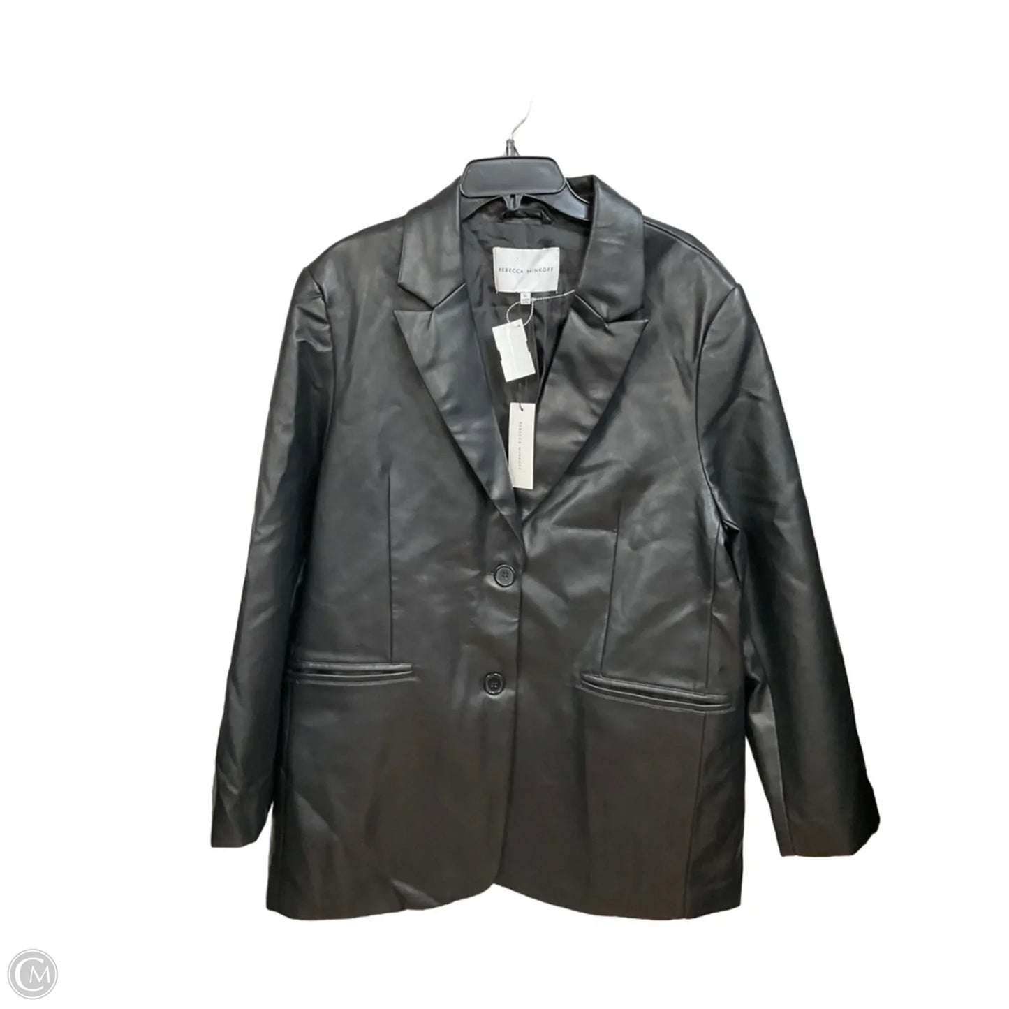 Jacket Designer By Rebecca Minkoff In Black, Size: Xl