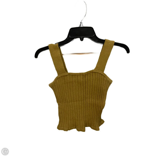 Top Sleeveless By Madewell In Green, Size: Xs