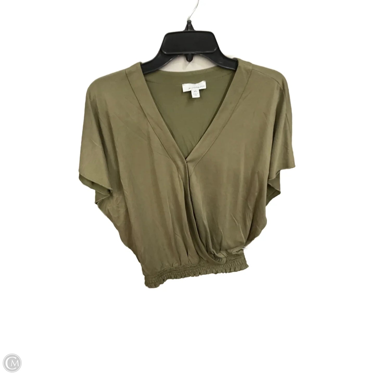 Top Short Sleeve Basic By Allison Joy In Green, Size: Xs