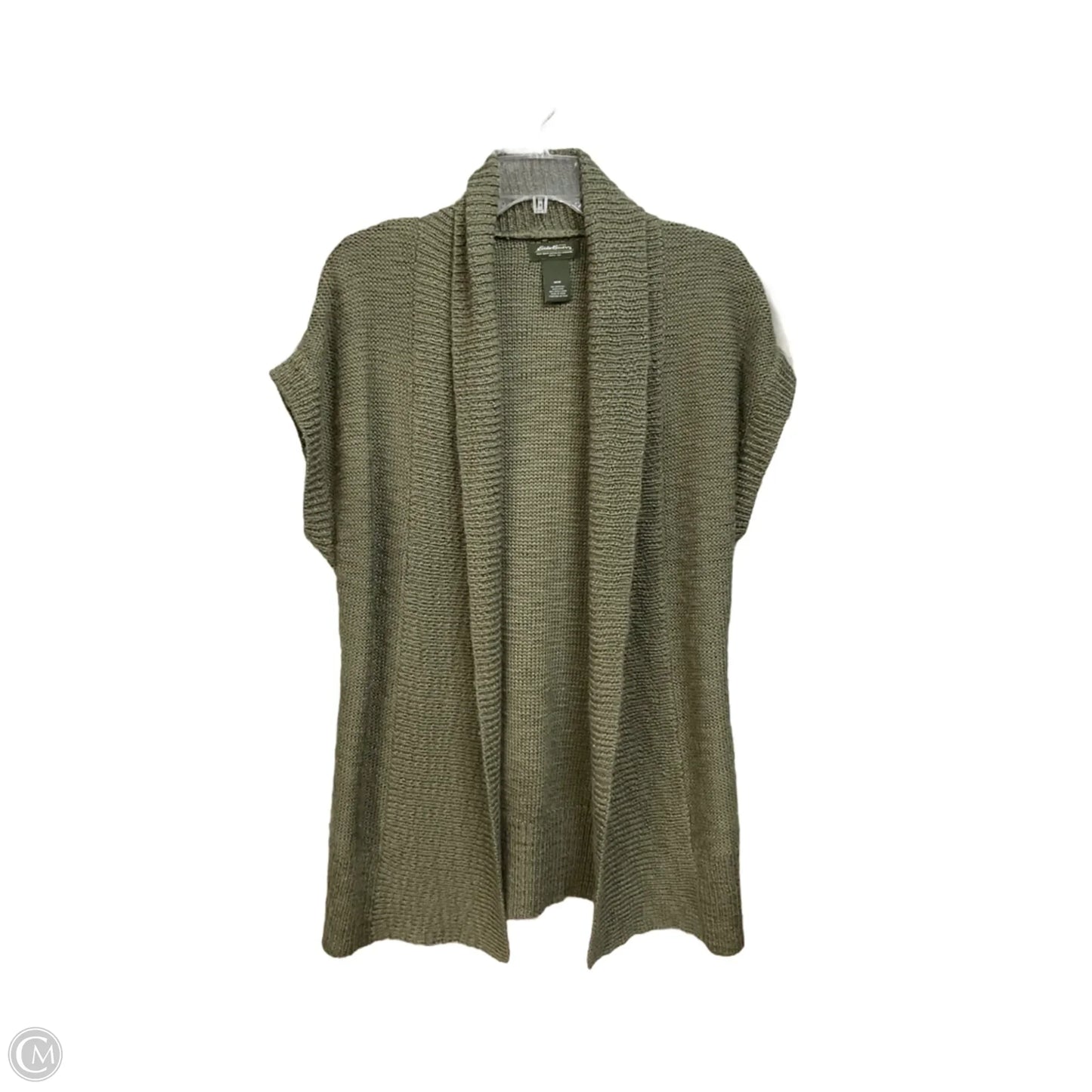 Cardigan By Eddie Bauer In Green, Size: M
