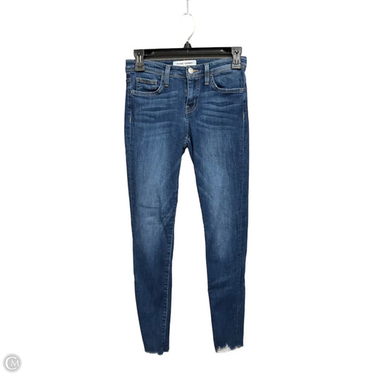 Jeans Skinny By Flying Monkey In Blue Denim, Size: 0