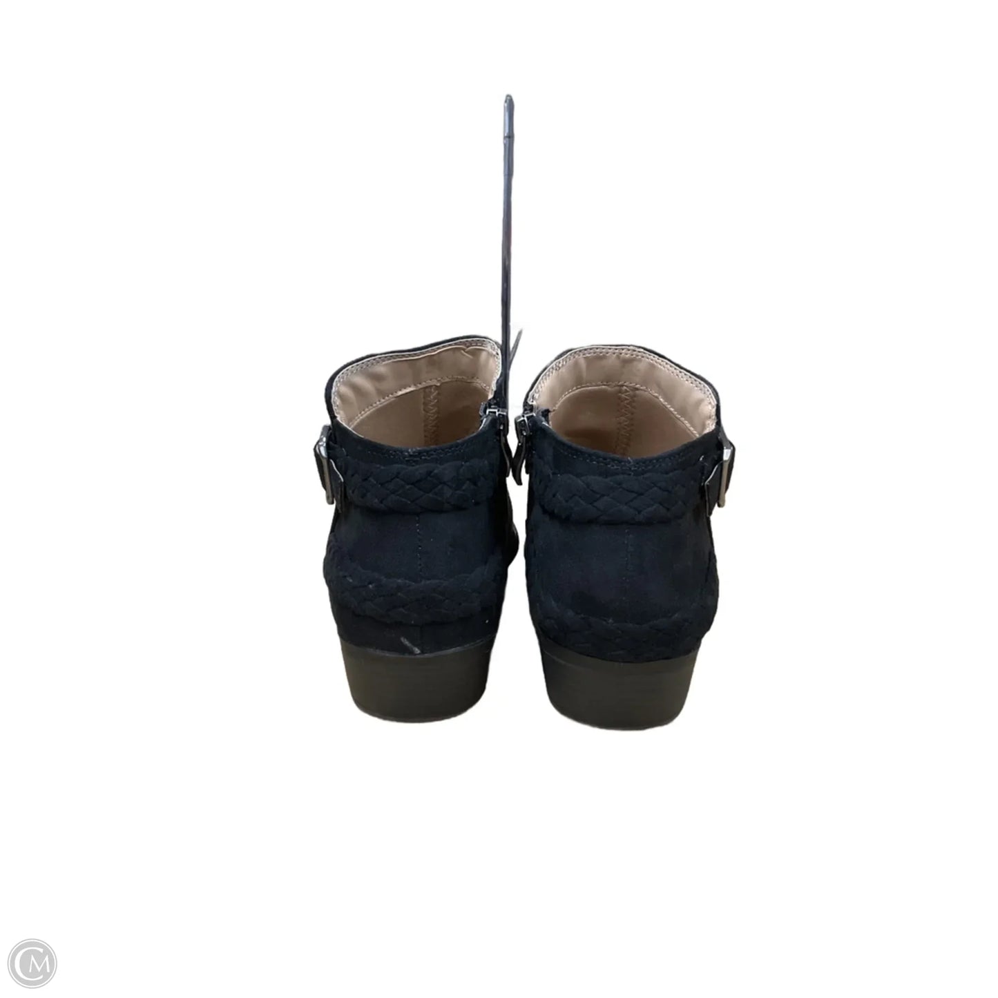 Boots Ankle Heels By Life Stride In Black, Size: 8.5