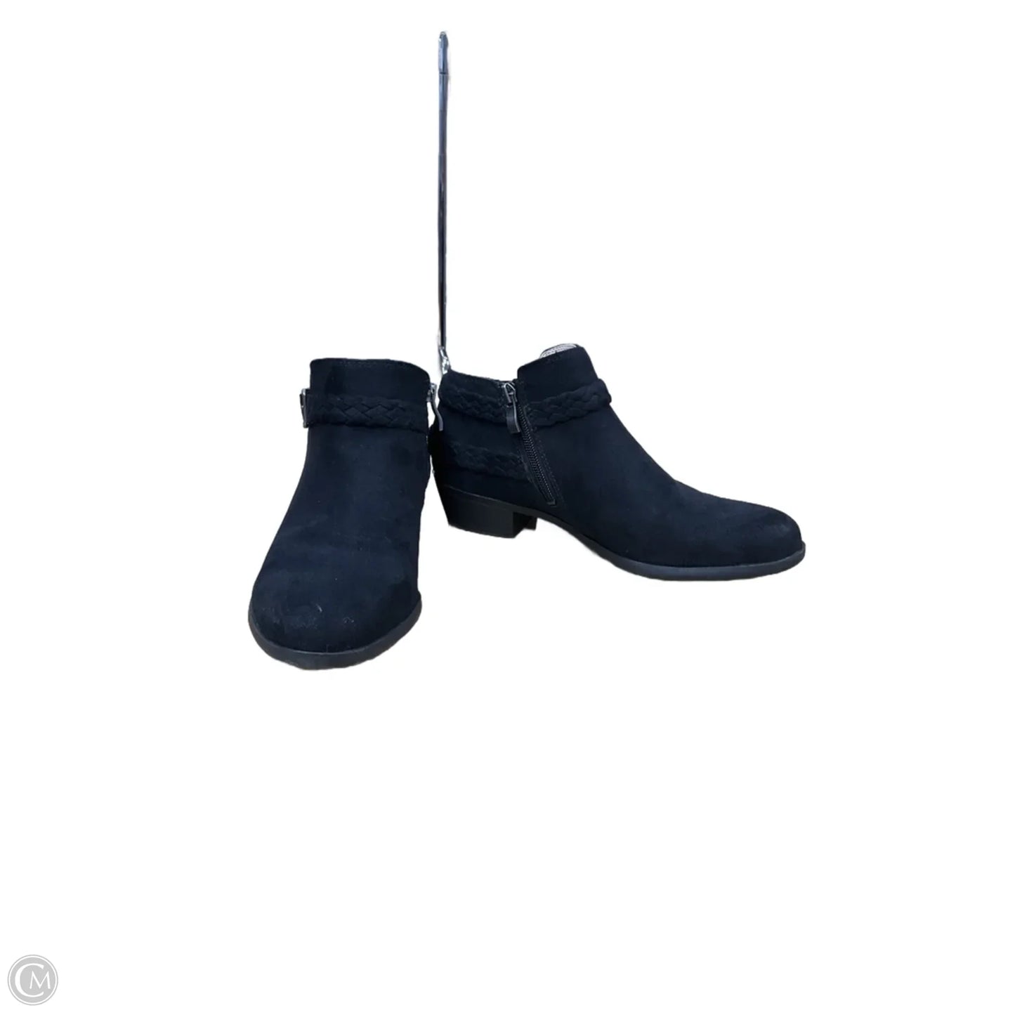 Boots Ankle Heels By Life Stride In Black, Size: 8.5