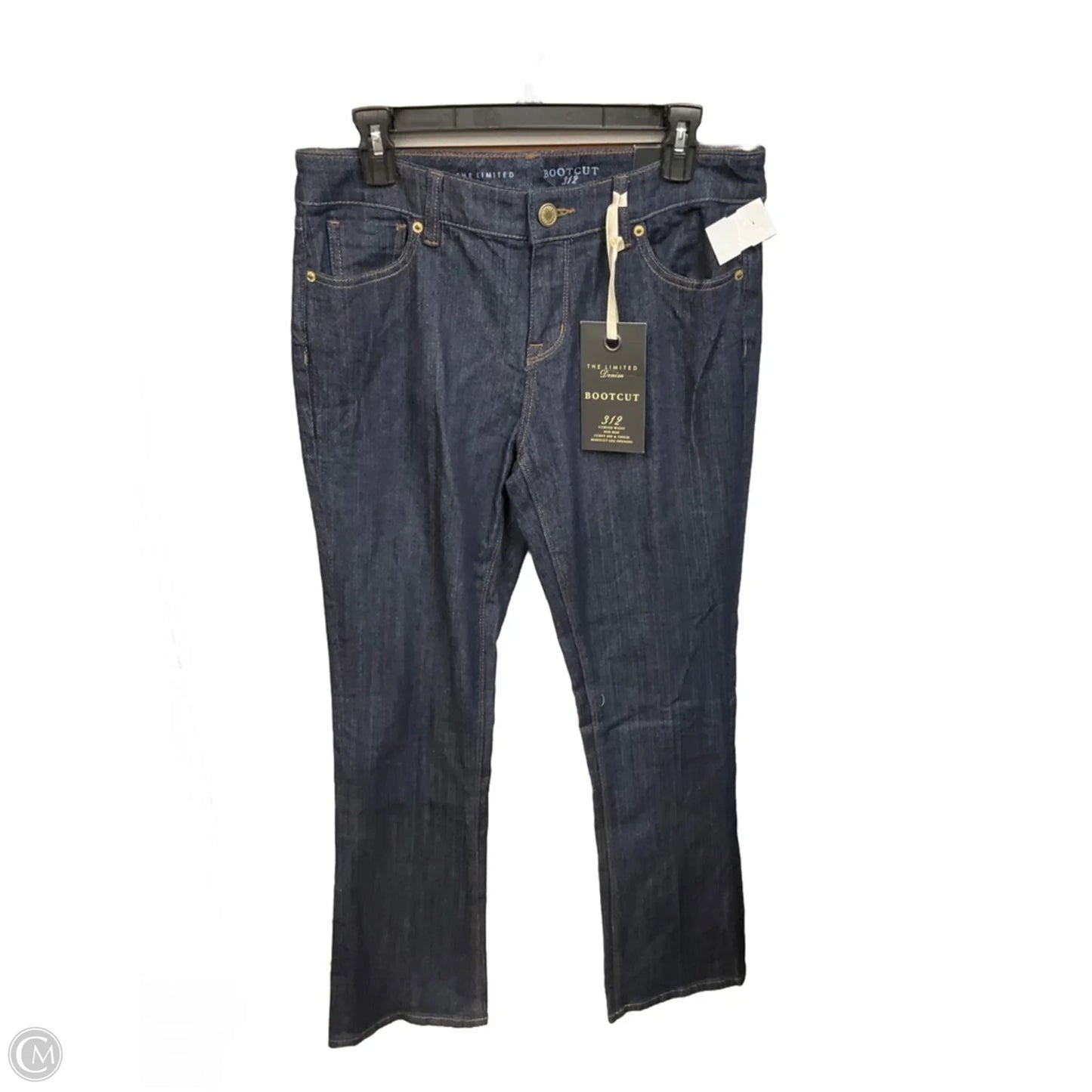 Jeans Boot Cut By Limited In Blue Denim, Size: 8