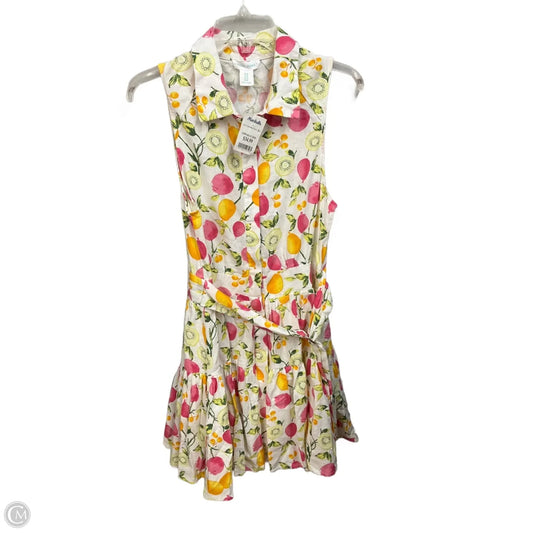 Dress Casual Midi By Cynthia Rowley In Multi-colored, Size: M