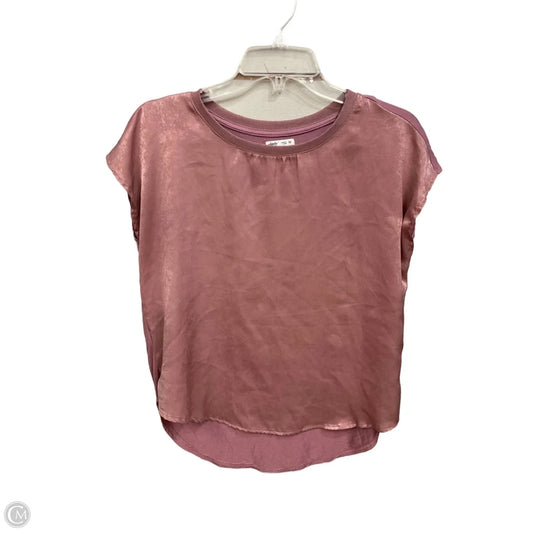 Top Sleeveless By Edgely In Mauve, Size: M