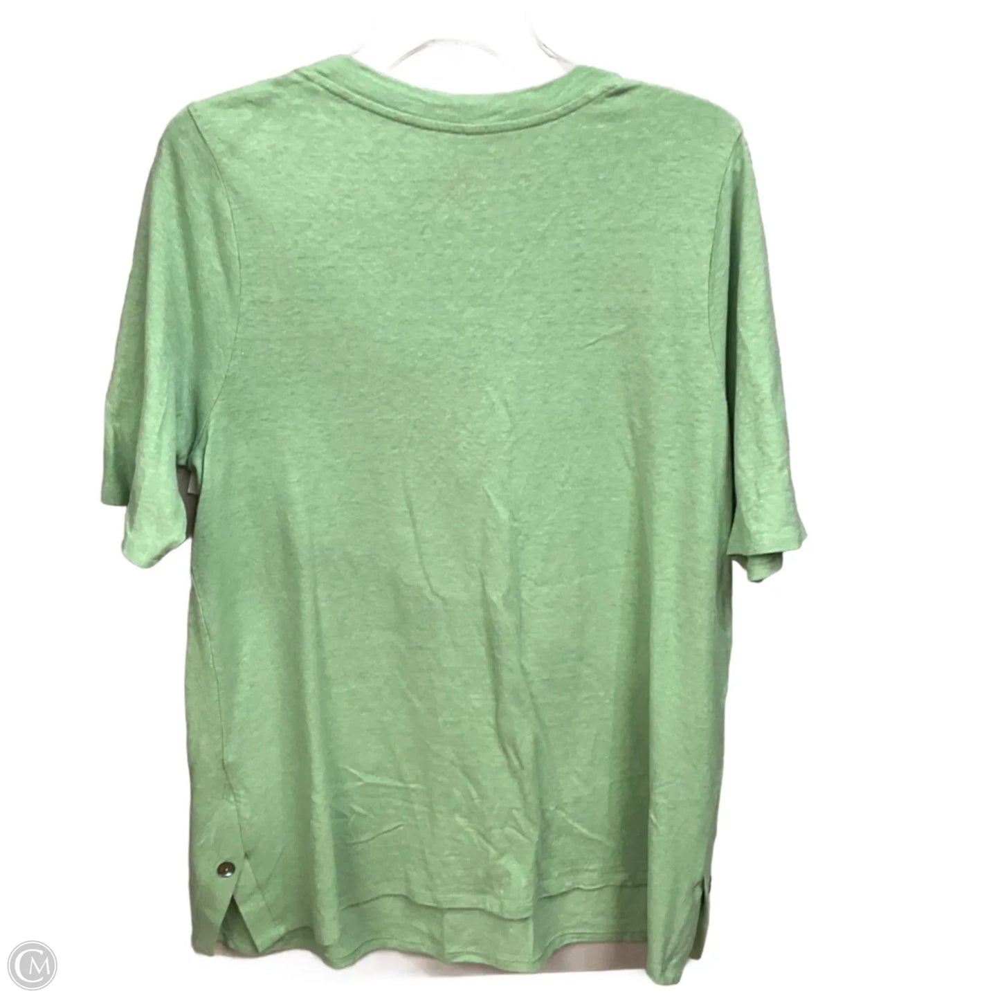 Top Short Sleeve By Pure Jill In Green, Size: L