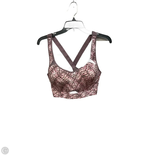 Athletic Bra By Mta Sport In Purple, Size: 1x