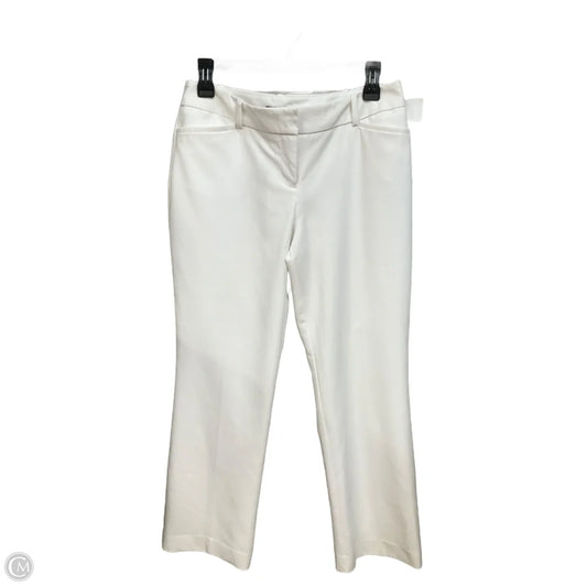 Pants Dress By Worthington In White, Size: 4p