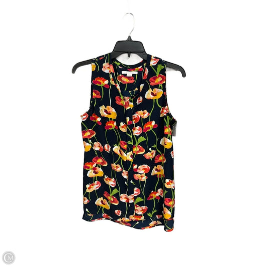 Top Sleeveless By Clothes Mentor In Floral Print, Size: M