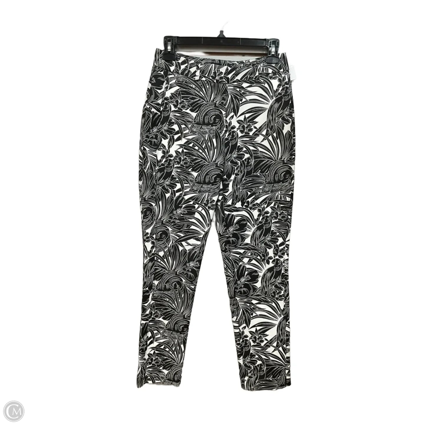 Pants Dress By Clothes Mentor In Black & White, Size: 2