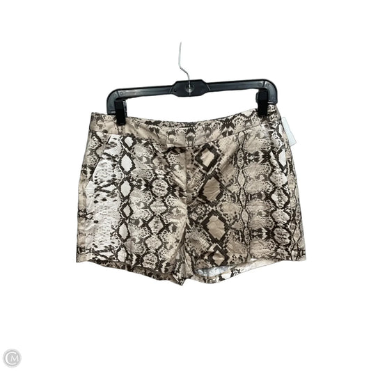 Shorts By Jennifer Lopez In Snakeskin Print, Size: 6