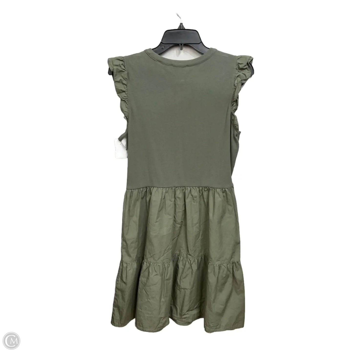 Dress Casual Midi By Loft In Green, Size: M
