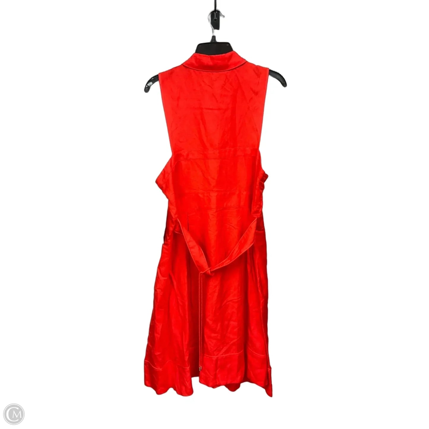 Dress Designer By Karl Lagerfeld In Orange, Size: Xl