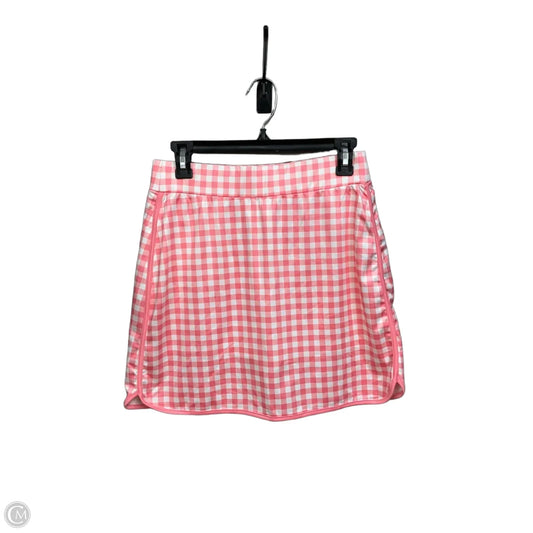 Athletic Skort By J. Crew In Checkered Pattern, Size: S