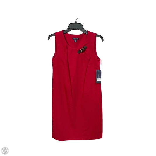 Dress Casual Short By Tommy Hilfiger In Red, Size: S