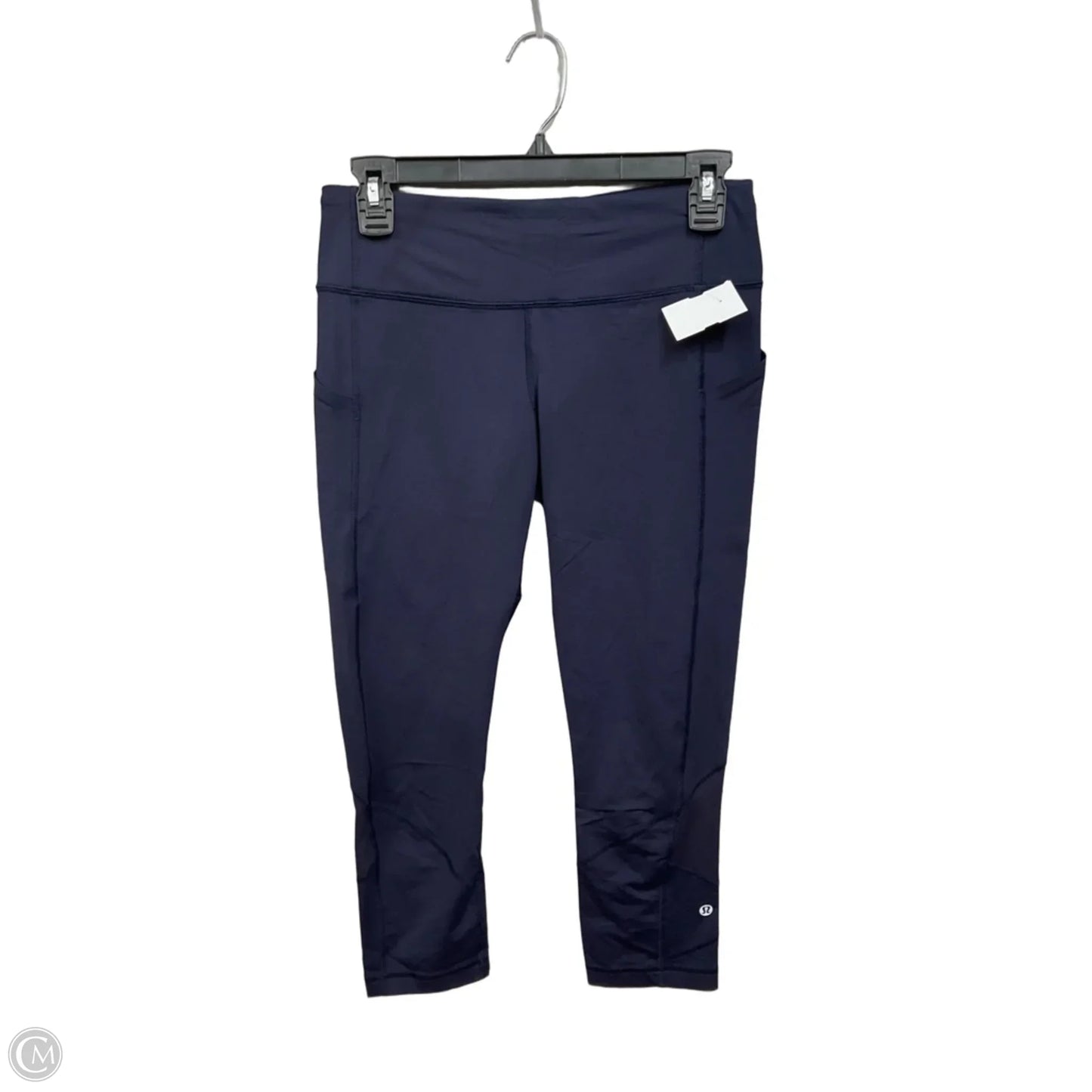 Athletic Capris By Lululemon In Blue, Size: S