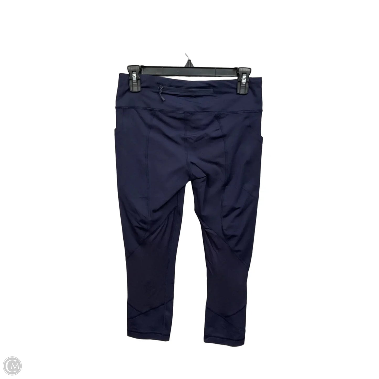 Athletic Capris By Lululemon In Blue, Size: S