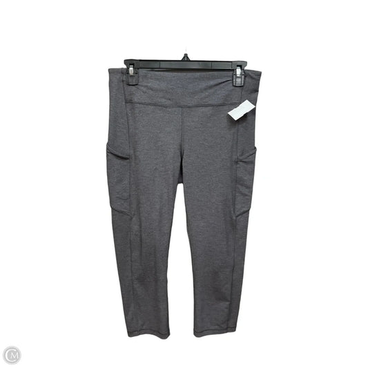 Athletic Capris By Lululemon In Grey, Size: 10