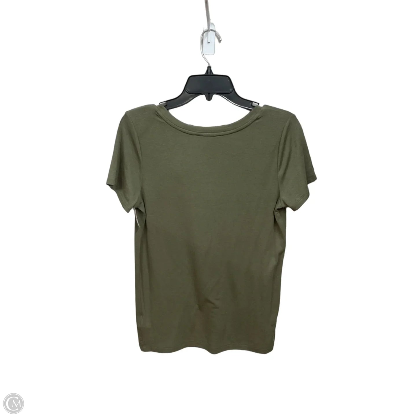 Top Short Sleeve Basic By Express In Green, Size: S