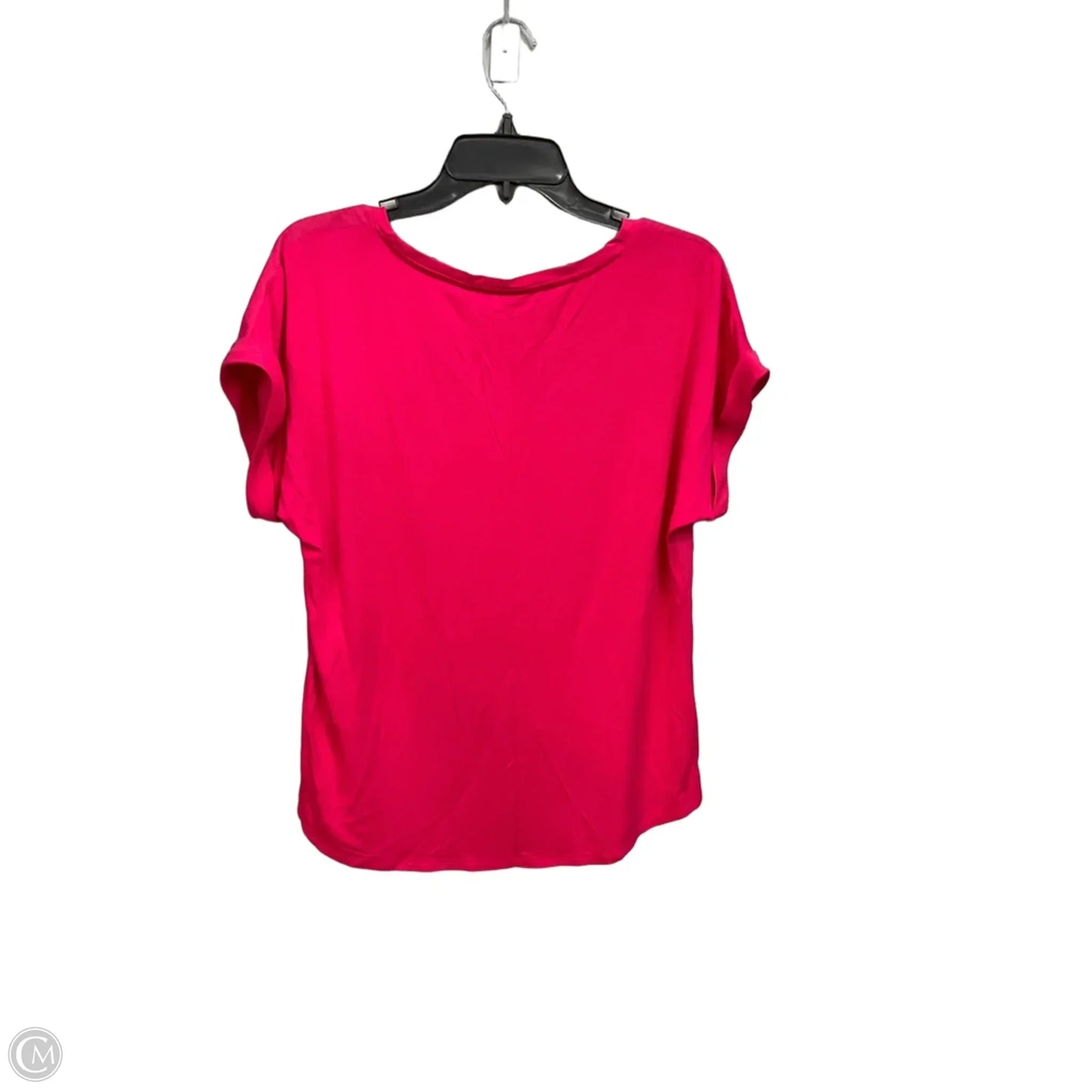 Top Short Sleeve By Apt 9 In Pink, Size: L