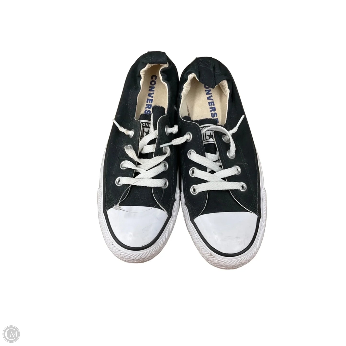 Shoes Sneakers By Converse In Black & White, Size: 7.5