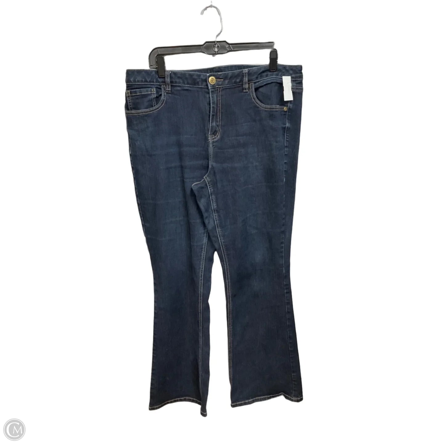 Jeans Wide Leg By Lane Bryant In Blue Denim, Size: 20