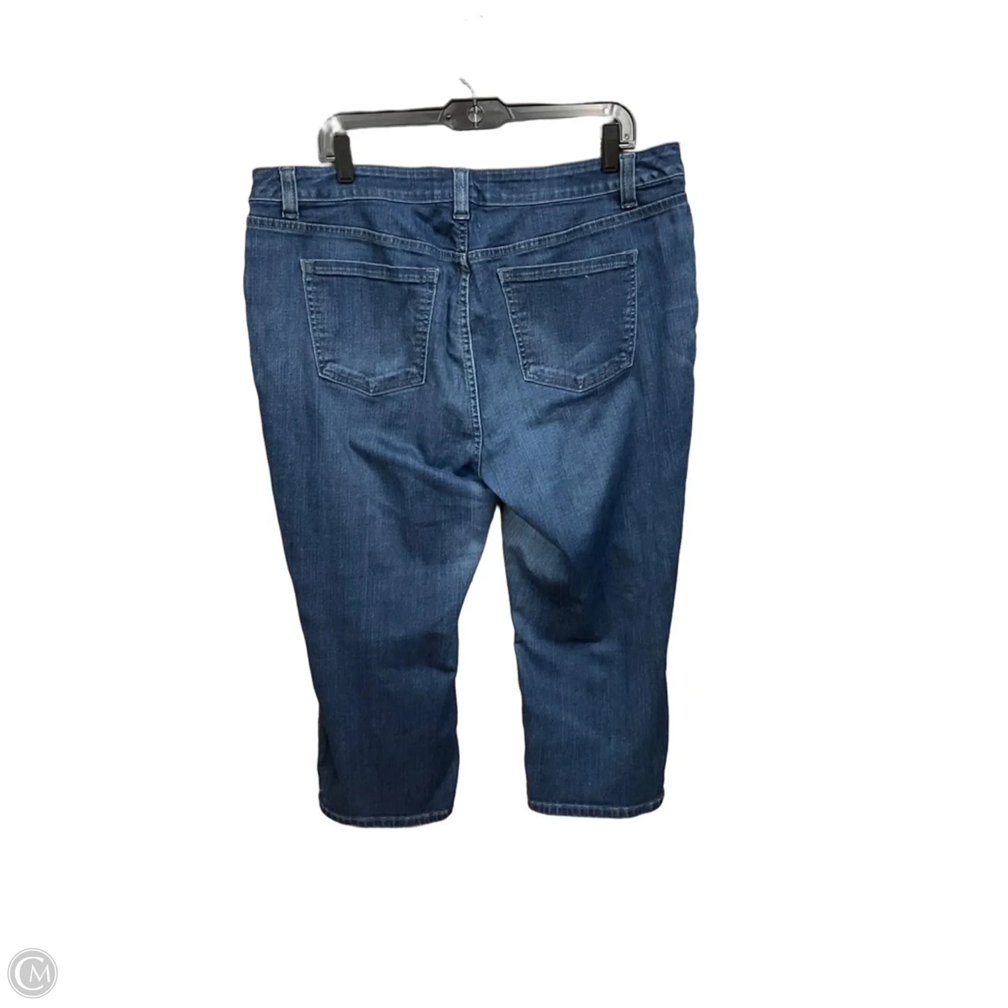 Capris By Lane Bryant In Blue Denim, Size: 20