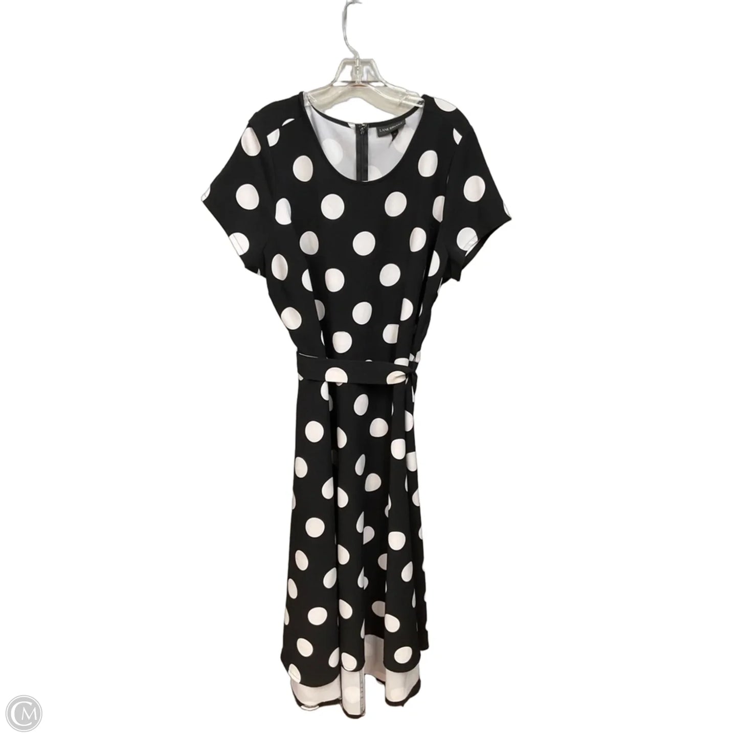 Dress Casual Midi By Lane Bryant In Polkadot Pattern, Size: 2x