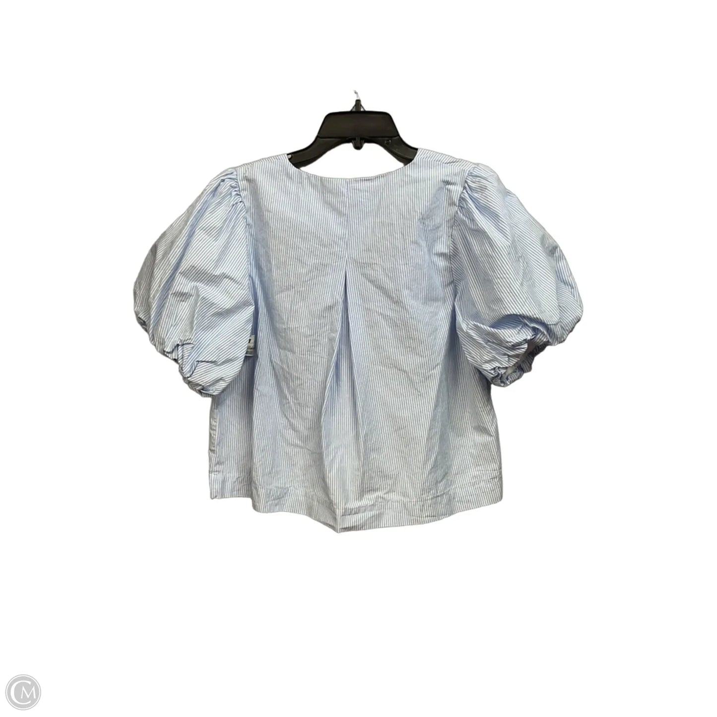 Top Short Sleeve Designer By Kate Spade In Blue, Size: M