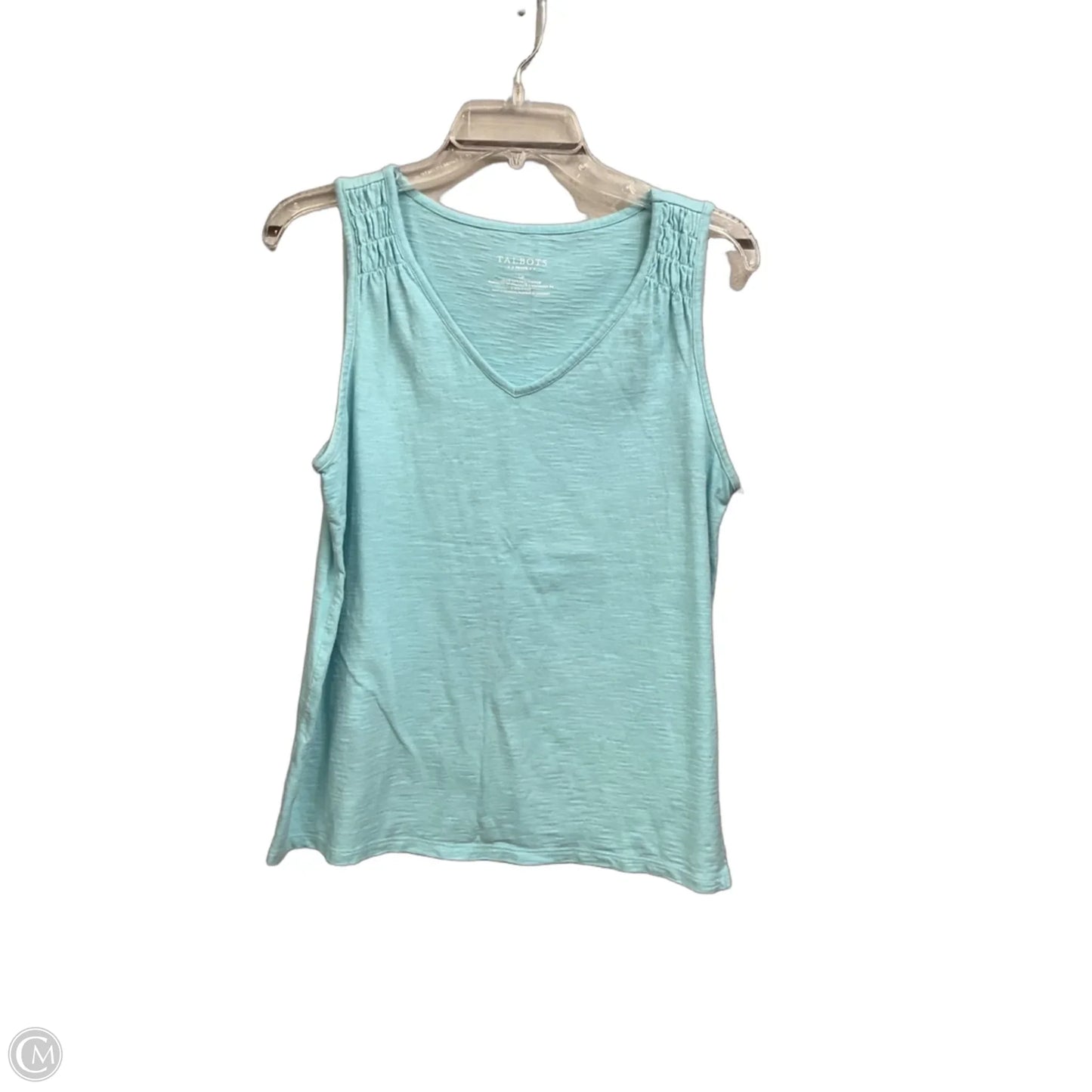 Top Sleeveless Basic By Talbots In Blue, Size: Lp