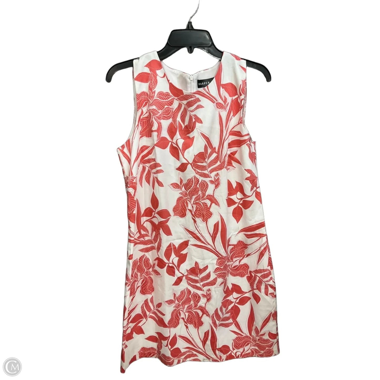 Dress Casual Midi By Harper In Coral, Size: M