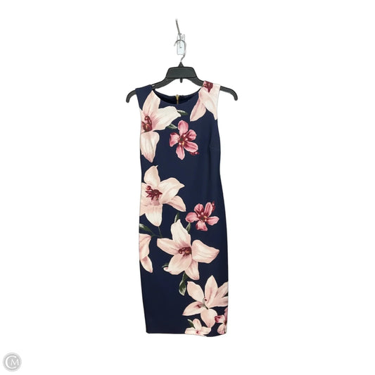 Dress Casual Midi By Premier Amour In Floral Print, Size: S