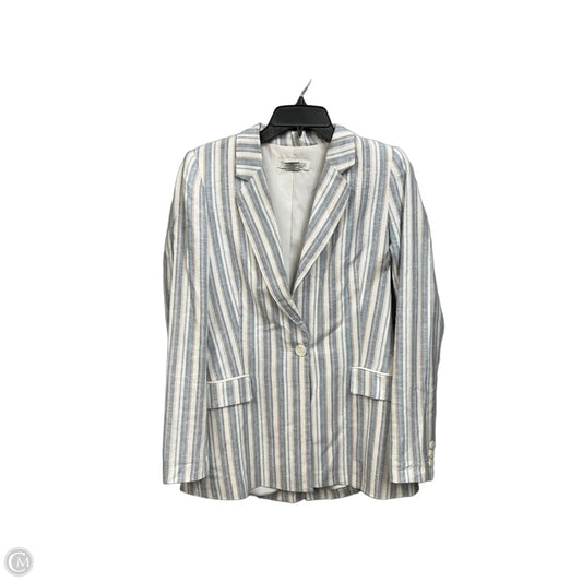 Blazer By Rachel Zoe In Blue & White, Size: Xs