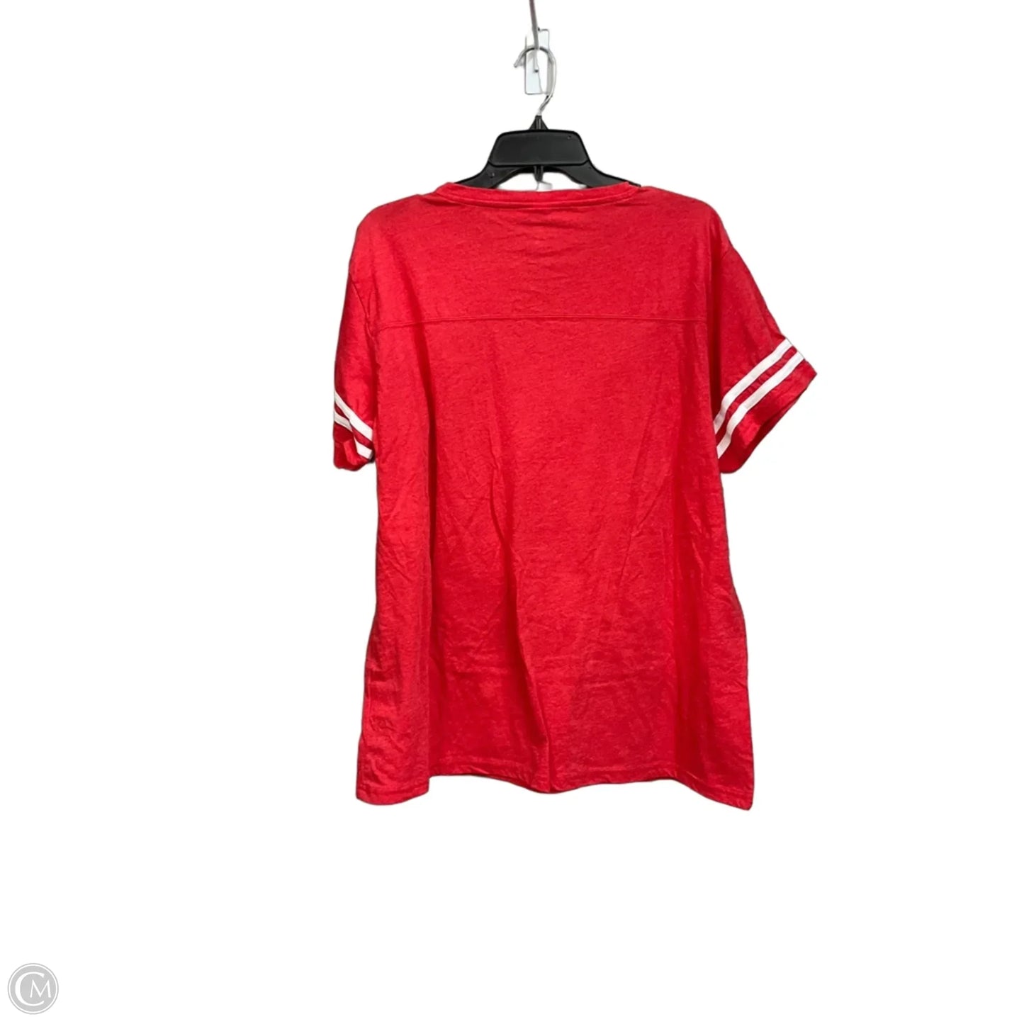 Top Short Sleeve By Clothes Mentor In Red, Size: 2x
